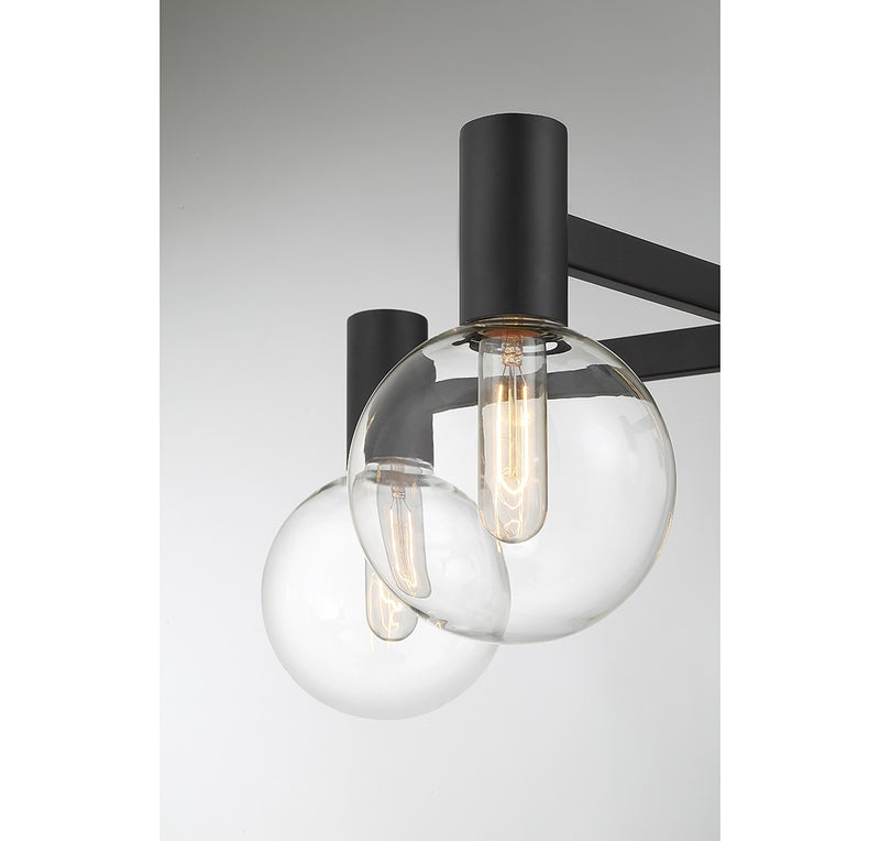 Savoy House 1-3073-5-89 Five Light Chandelier, Matte Black