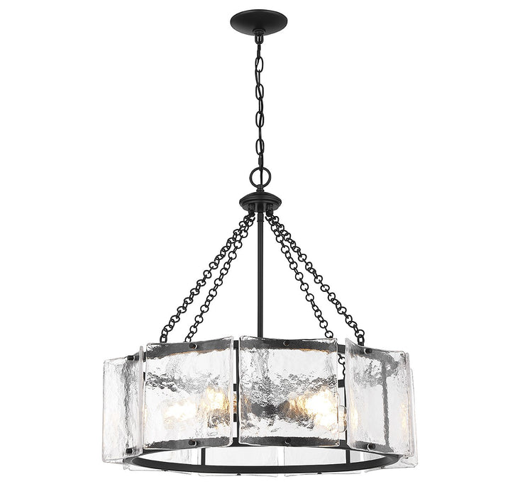 Savoy House 1-8200-5-89 Five Light Pendant, Matte Black
