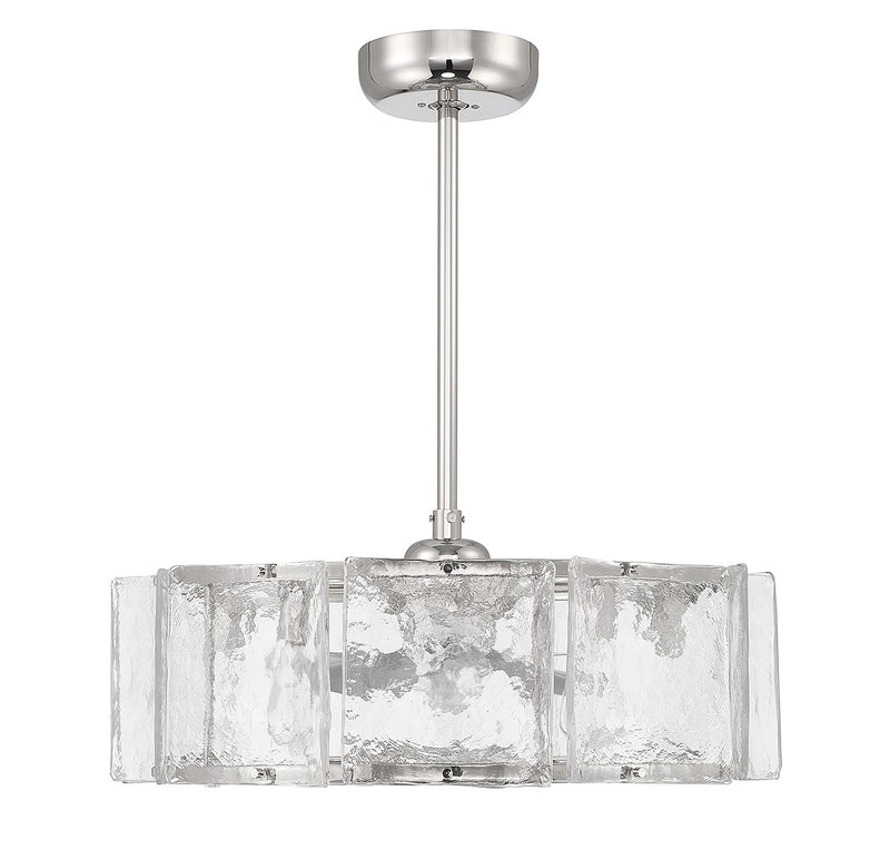 Savoy House 27-FD-8201-109 LED Fan D'Lier, Polished Nickel