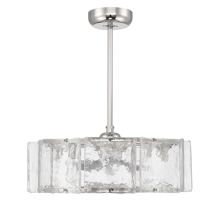 Savoy House 27-FD-8201-109 LED Fan D'Lier, Polished Nickel