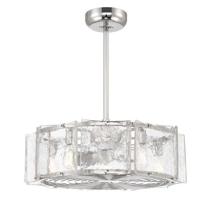 Savoy House 27-FD-8201-109 LED Fan D'Lier, Polished Nickel