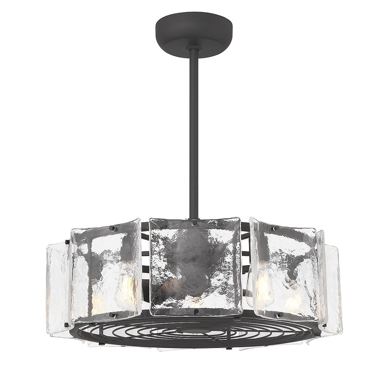Savoy House 27-FD-8201-89 LED Fan D'Lier, Matte Black