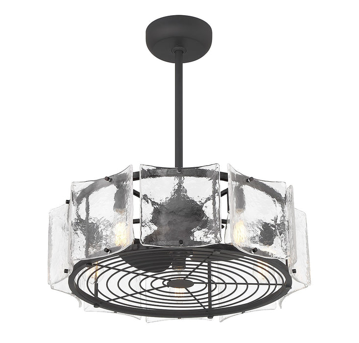 Savoy House 27-FD-8201-89 LED Fan D'Lier, Matte Black