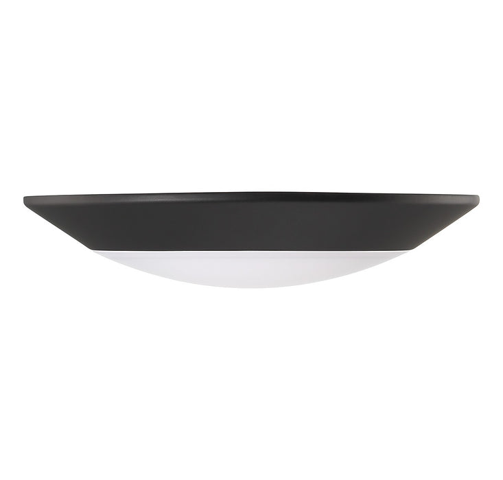 Savoy House 6-2000-6-BK LED Disc Light, Black