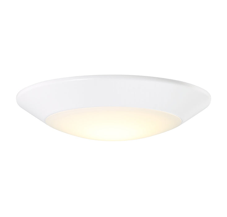Savoy House 6-2000-6-WH LED Disc Light, White