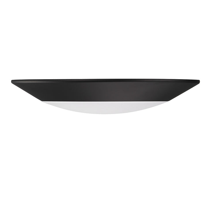 Savoy House 6-5CCT-7-BK LED Disc Light, Black