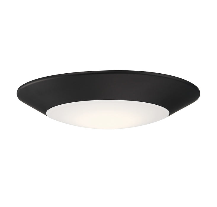 Savoy House 6-5CCT-7-BK LED Disc Light, Black