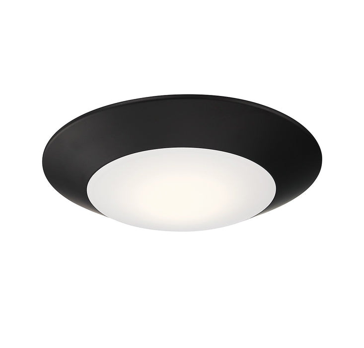 Savoy House 6-5CCT-7-BK LED Disc Light, Black