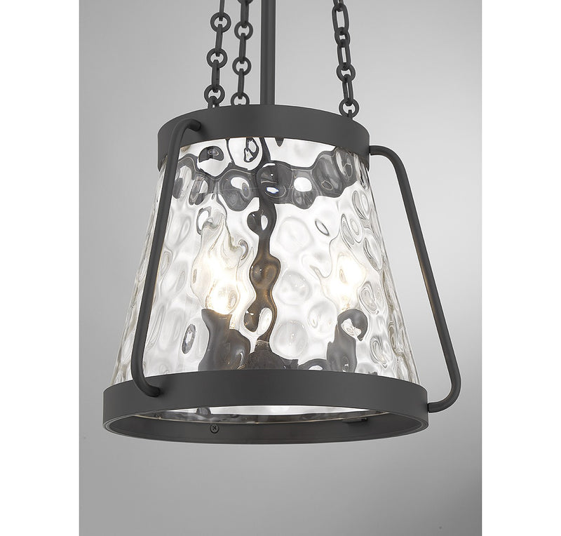 Savoy House 7-1803-3-89 Three Light Pendant, Matte Black