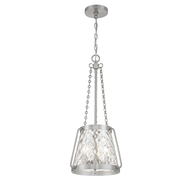 Savoy House 7-1803-3-SN Three Light Pendant, Satin Nickel