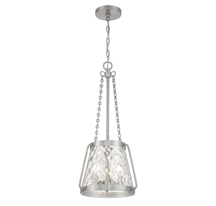 Savoy House 7-1803-3-SN Three Light Pendant, Satin Nickel