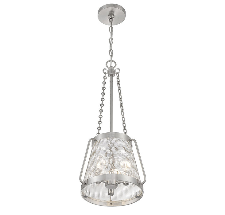 Savoy House 7-1803-3-SN Three Light Pendant, Satin Nickel