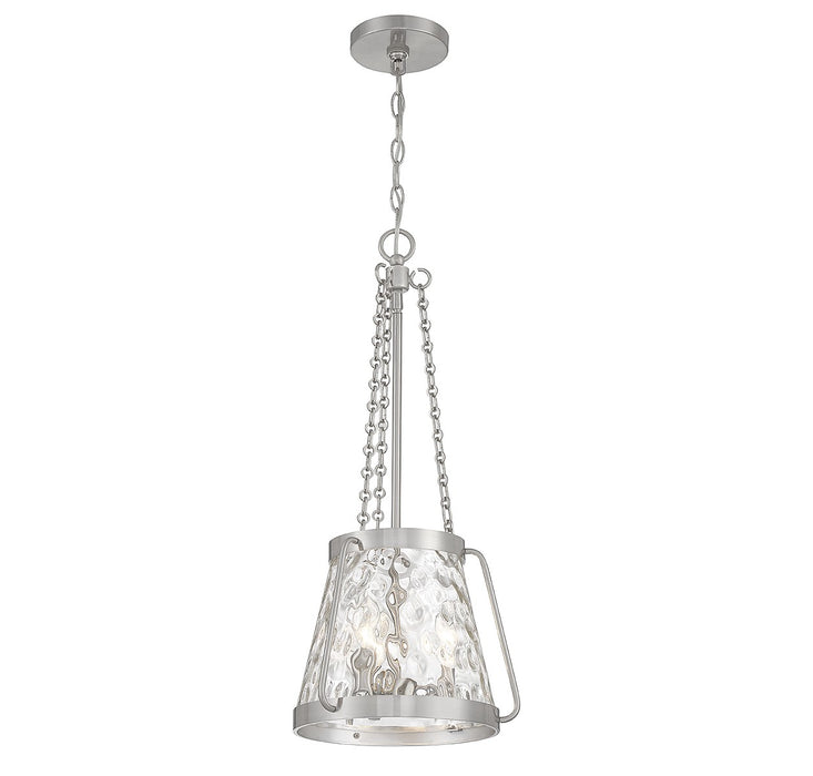 Savoy House 7-1803-3-SN Three Light Pendant, Satin Nickel