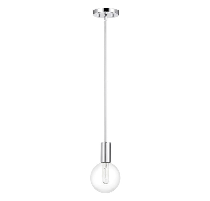 Savoy House 7-3075-1-11 One Light Mini Pendant, Chrome