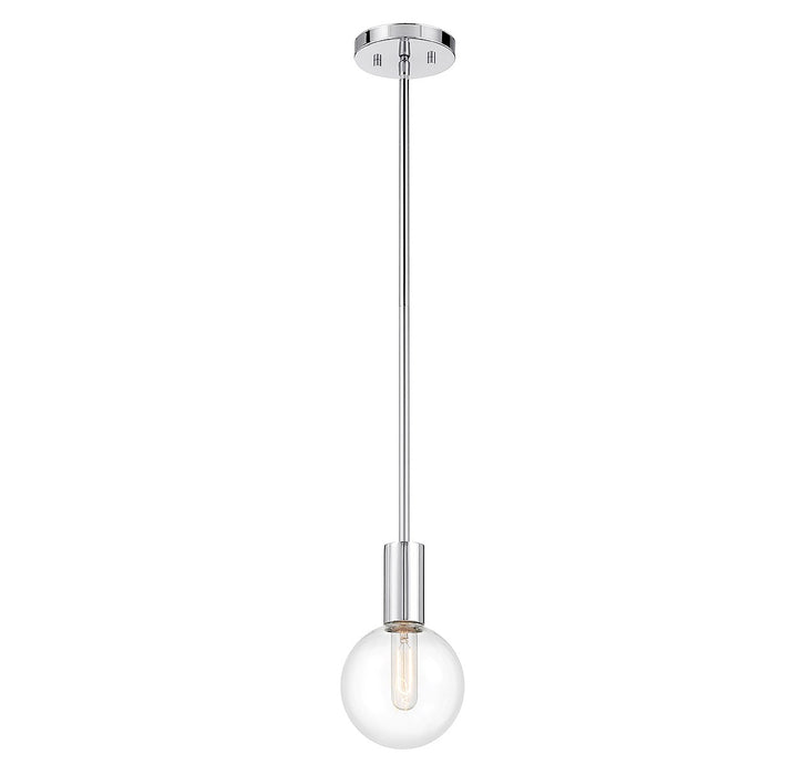 Savoy House 7-3075-1-11 One Light Mini Pendant, Chrome