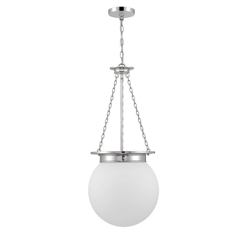 Savoy House 7-3901-3-109 Three Light Pendant, Polished Nickel