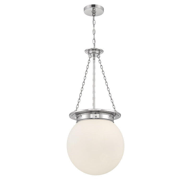 Savoy House 7-3901-3-109 Three Light Pendant, Polished Nickel