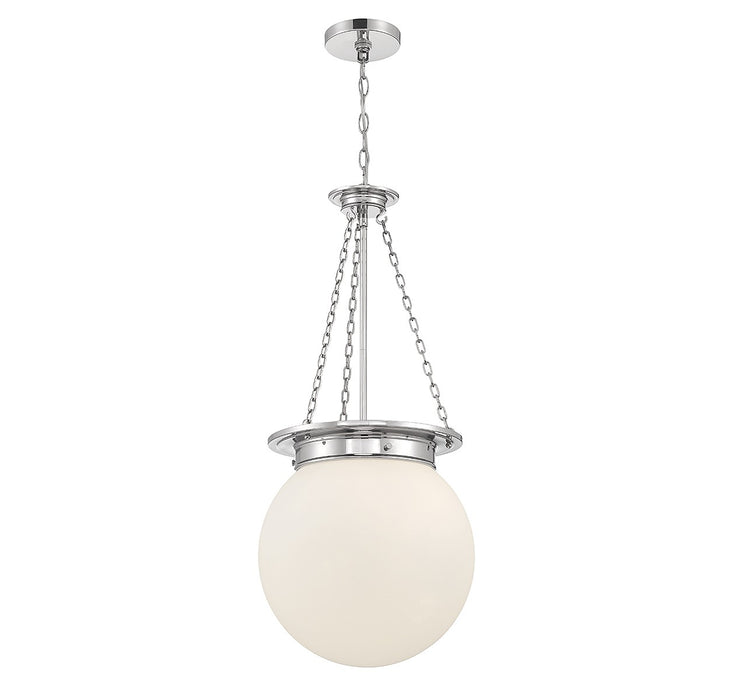 Savoy House 7-3901-3-109 Three Light Pendant, Polished Nickel