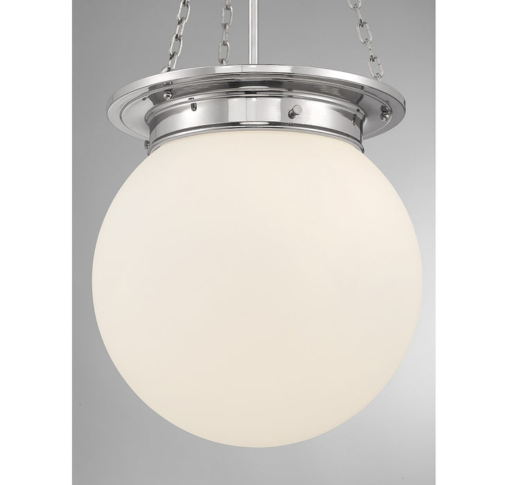 Savoy House 7-3901-3-109 Three Light Pendant, Polished Nickel