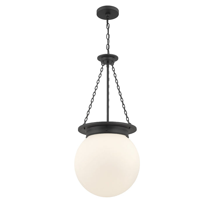 Savoy House 7-3901-3-89 Three Light Pendant, Matte Black