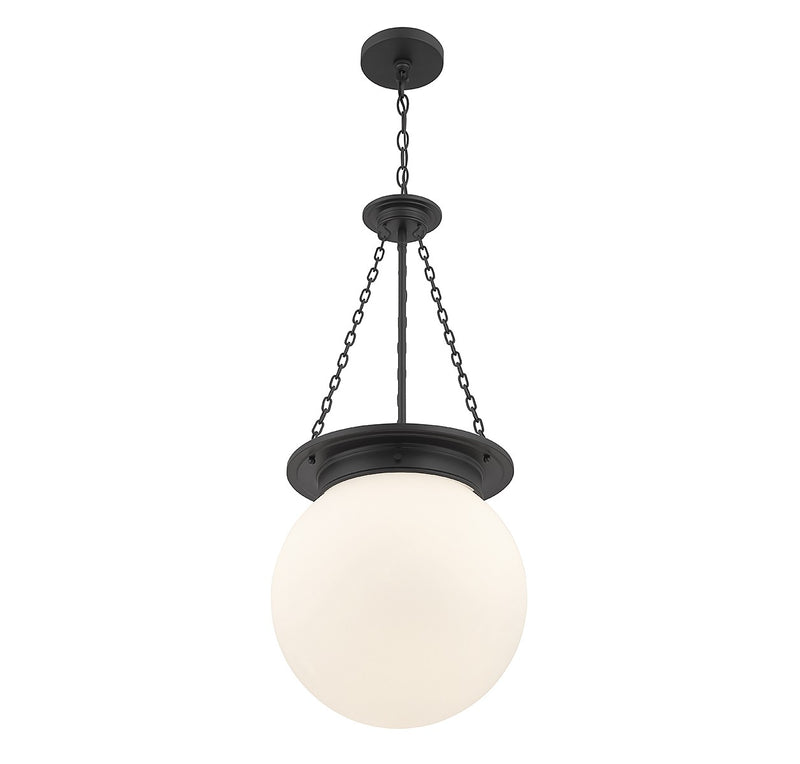 Savoy House 7-3901-3-89 Three Light Pendant, Matte Black