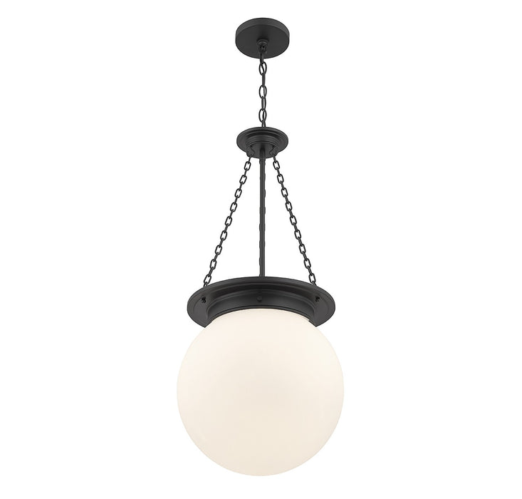 Savoy House 7-3901-3-89 Three Light Pendant, Matte Black