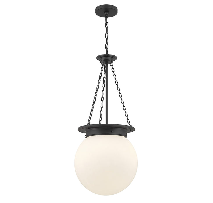 Savoy House 7-3901-3-89 Three Light Pendant, Matte Black