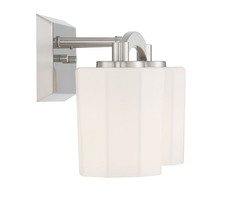 Savoy House 8-7710-2-SN Two Light Bathroom Vanity, Satin Nickel