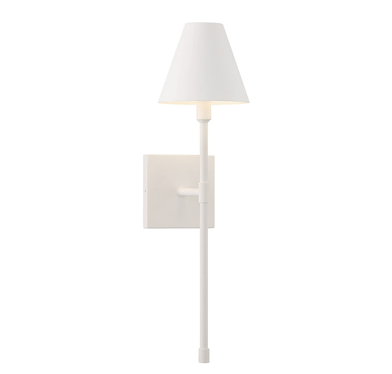 Savoy House 9-5201-1-83 One Light Wall Sconce, Bisque White