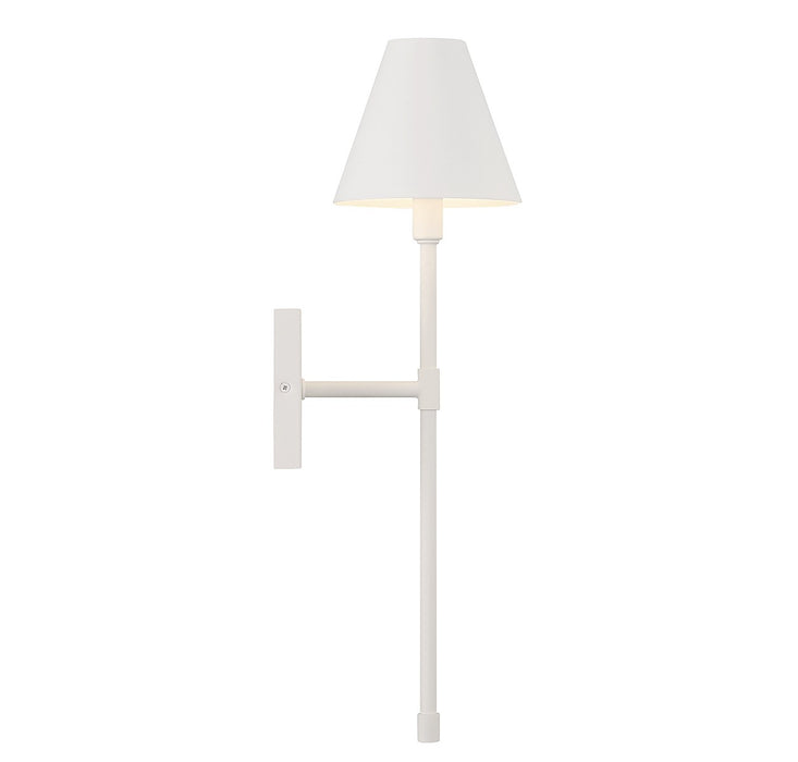 Savoy House 9-5201-1-83 One Light Wall Sconce, Bisque White