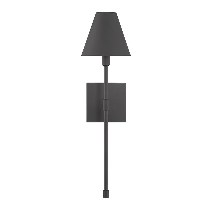 Savoy House 9-5201-1-89 One Light Wall Sconce, Matte Black