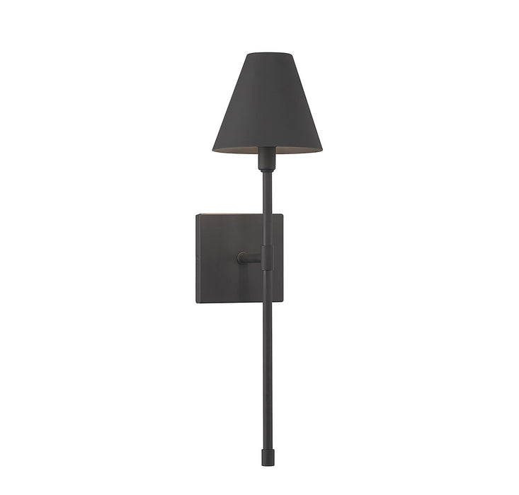 Savoy House 9-5201-1-89 One Light Wall Sconce, Matte Black