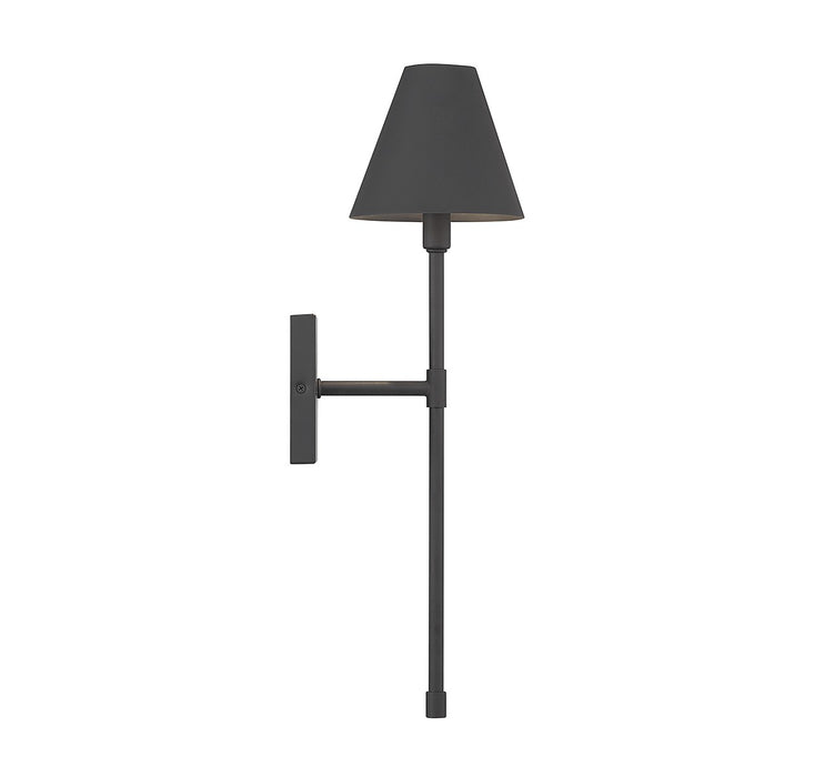 Savoy House 9-5201-1-89 One Light Wall Sconce, Matte Black