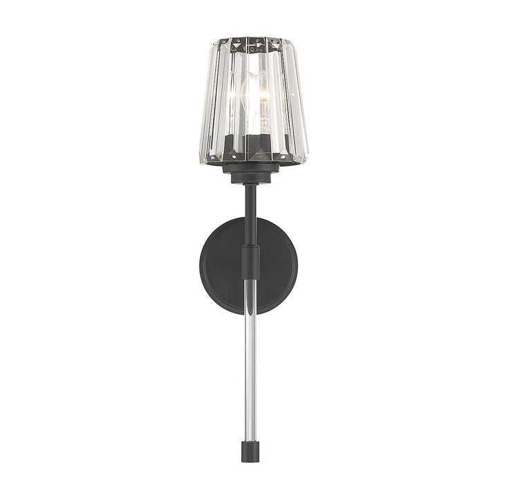 Savoy House 9-6001-1-89 One Light Wall Sconce, Matte Black