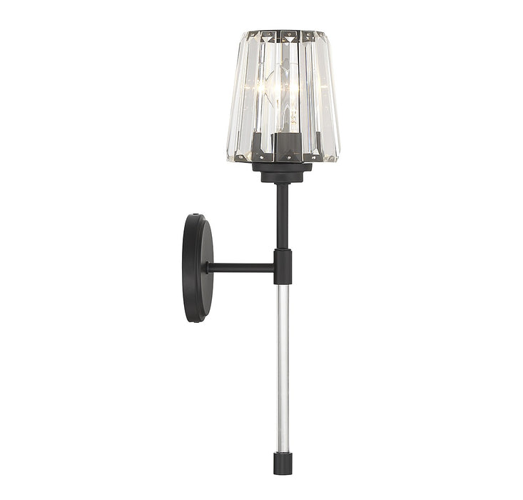 Savoy House 9-6001-1-89 One Light Wall Sconce, Matte Black