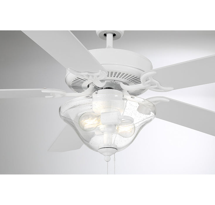 Meridian M2019WHRV 52" Ceiling Fan, Bisque White