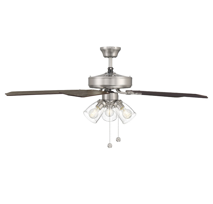 Meridian M2022BNRV 52" Ceiling Fan, Brushed Nickel