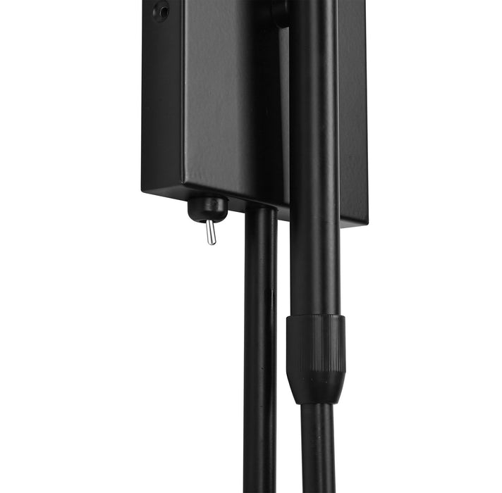 Z-Lite 1942-2S-MB Two Light Wall Sconce, Matte Black