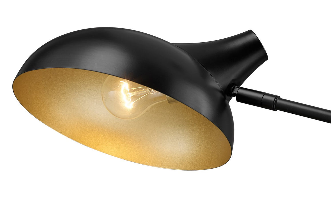 Z-Lite 1942-3MB Three Light Chandelier, Matte Black