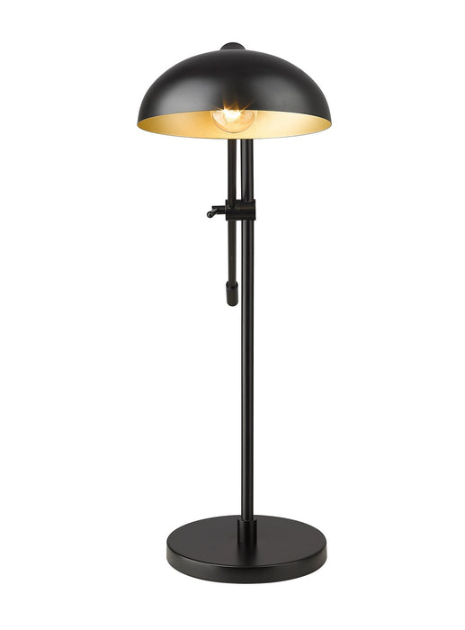 Z-Lite 1942TL-MB One Light Table Lamp, Matte Black