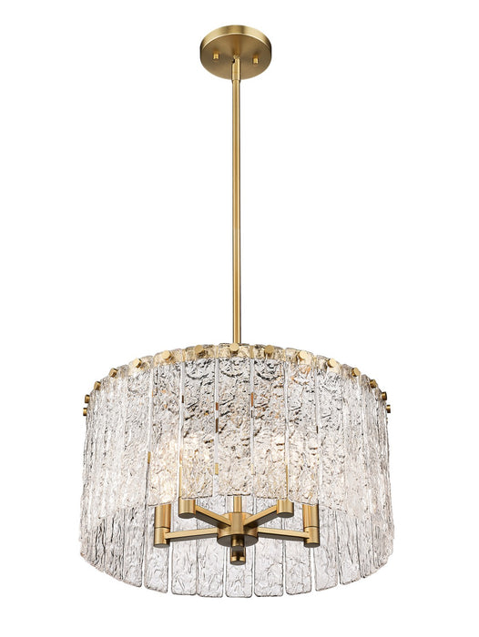 Z-Lite 1943P18-MGLD Five Light Pendant, Modern Gold