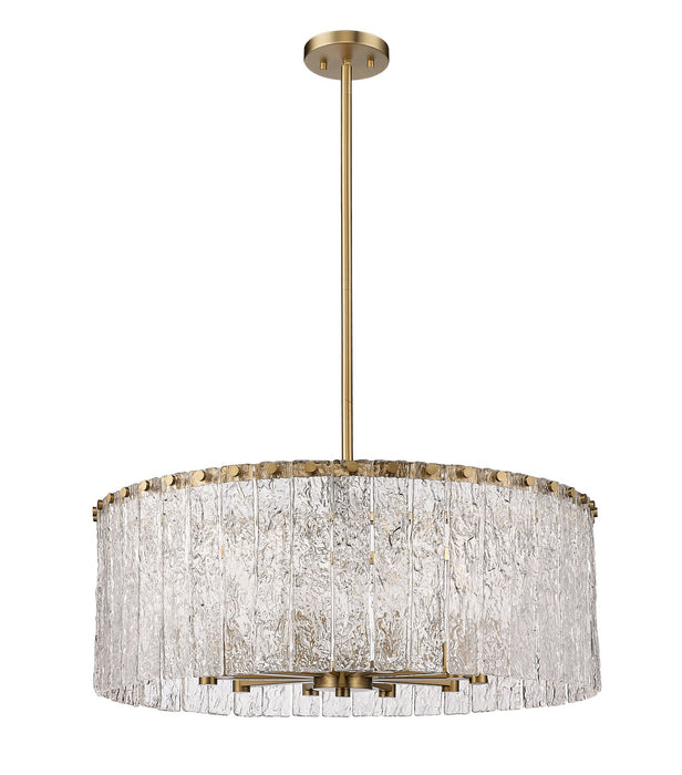 Z-Lite 1943P26-MGLD Ten Light Chandelier, Modern Gold