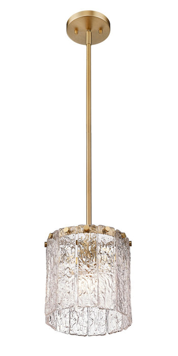 Z-Lite 1943P8-MGLD One Light Pendant, Modern Gold