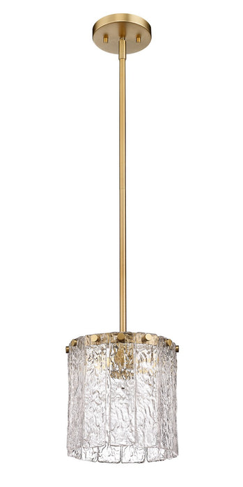 Z-Lite 1943P8-MGLD One Light Pendant, Modern Gold