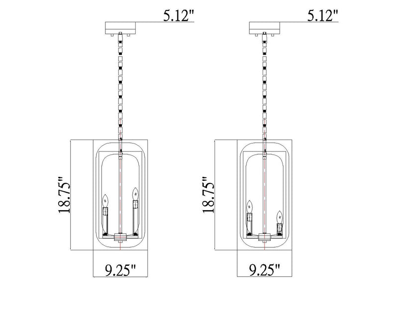 Z-Lite 3038-4MB Four Light Chandelier, Matte Black