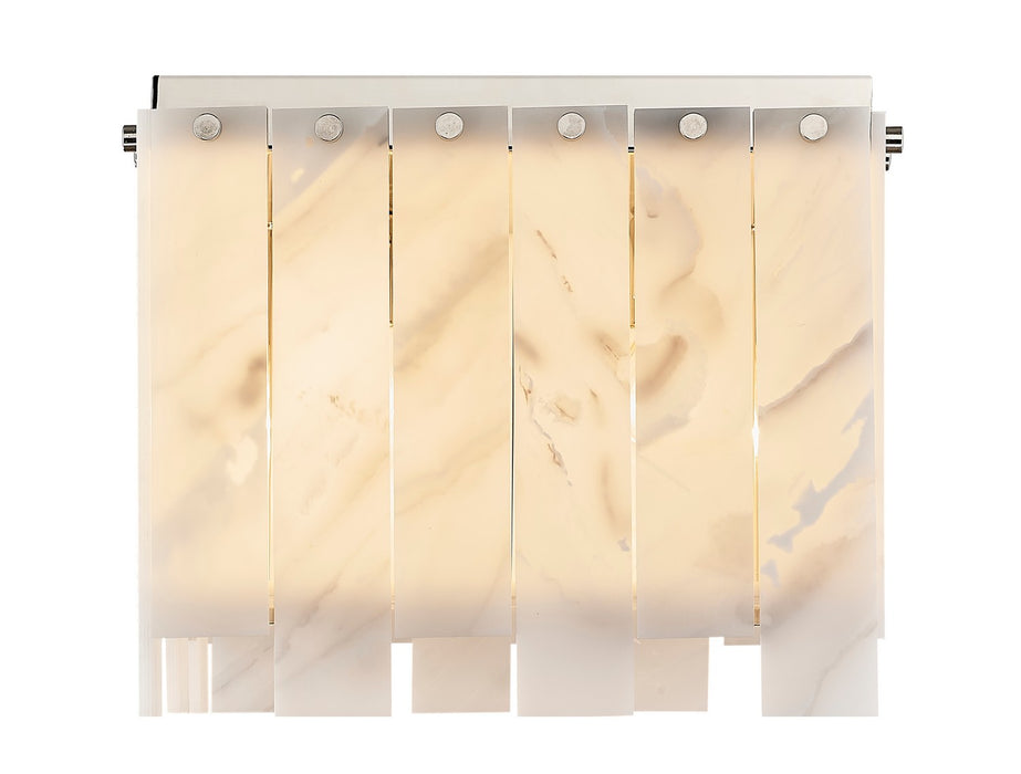 Z-Lite 345F13-PN Four Light Flush Mount, Polished Nickel