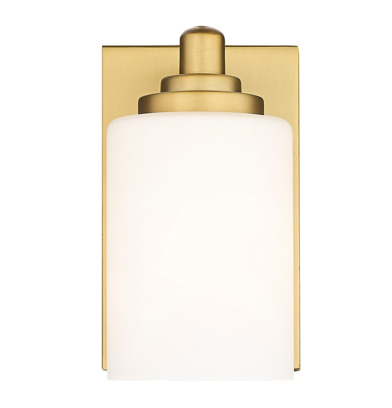 Z-Lite 485-1S-BG One Light Wall Sconce, Brushed Gold