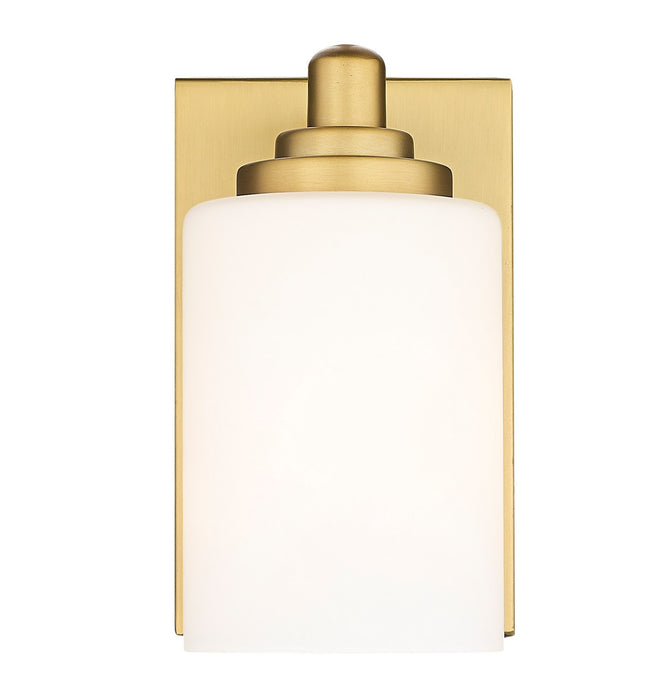 Z-Lite 485-1S-BG One Light Wall Sconce, Brushed Gold