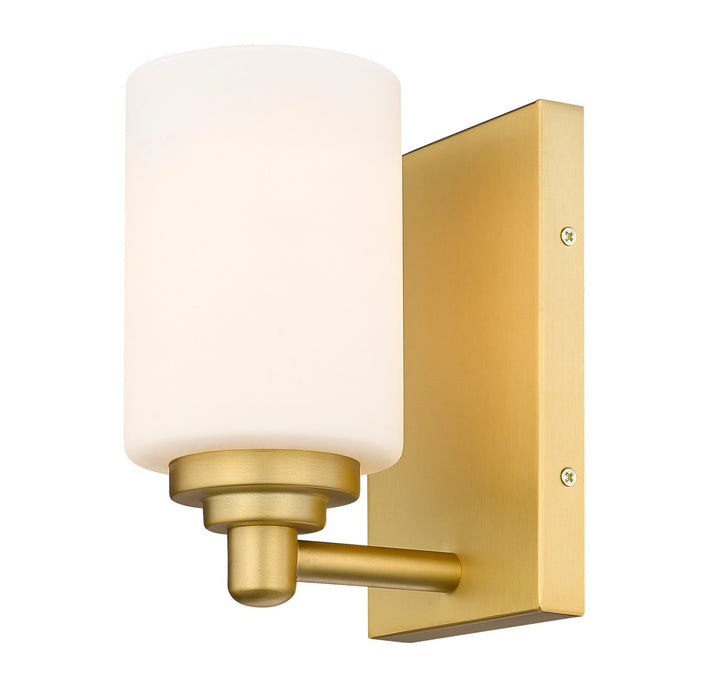 Z-Lite 485-1S-BG One Light Wall Sconce, Brushed Gold
