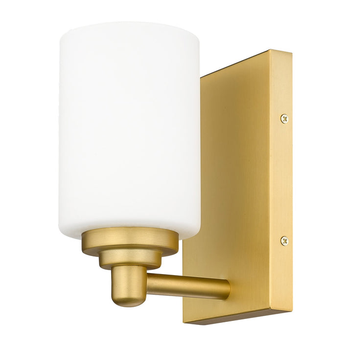 Z-Lite 485-1S-BG One Light Wall Sconce, Brushed Gold